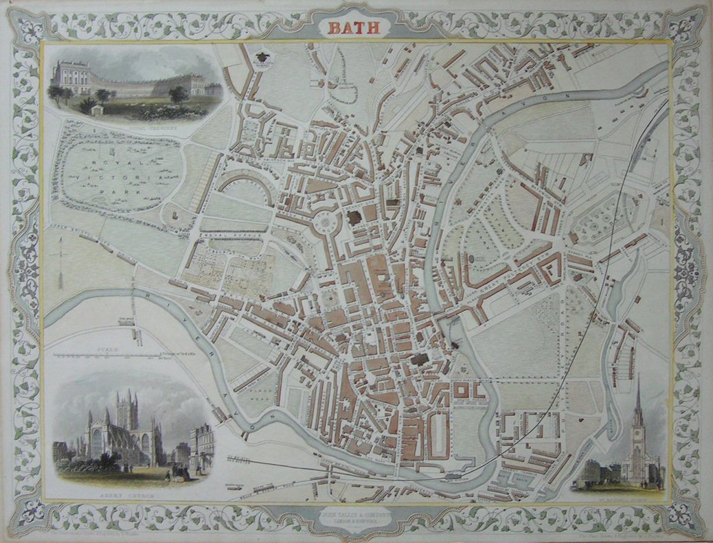 Map of Bath - Bath